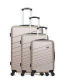 WAVE PARIS - Set de 3 Valises TIGRE