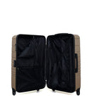 WAVE PARIS - Lot de 3 - Valises grand format, weekend et cabine XXS TIGRE