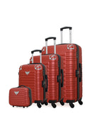 LPB LUGGAGE - Set de 4 Valises GIULIA-C