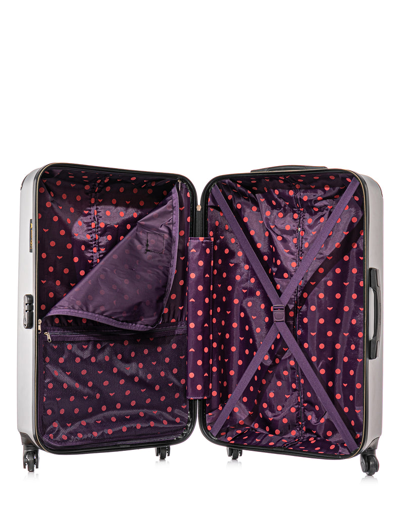 LPB LUGGAGE - Set de 4 Valises MARIANNE-M 75 cm 4 Roues
