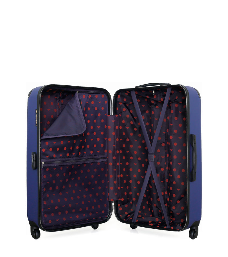 LPB LUGGAGE - Set de 4 Valises MARIANNE-M 75 cm 4 Roues