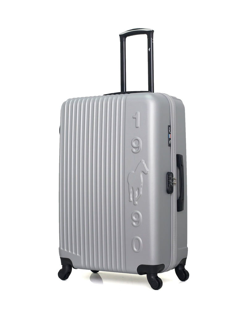 GENTLEMAN FARMER - Valise Grand Format ABS LIAM 4 Roues 75 cm