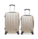 AMERICAN TRAVEL - Lot de 2 - Valises weekend et cabine BRONX
