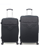 AMERICAN TRAVEL - Lot de 2 - Valises grand format et weekend CHELSEA