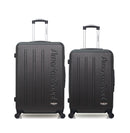 AMERICAN TRAVEL - Lot de 2 - Valises grand format et weekend BRONX