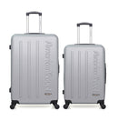 AMERICAN TRAVEL - Lot de 2 - Valises grand format et weekend BRONX