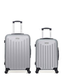 AMERICAN TRAVEL - Lot de 2 - Valises grand format et weekend BROOKLYN