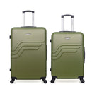 AMERICAN TRAVEL - Lot de 2 - Valises grand format et weekend QUEENS