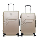 AMERICAN TRAVEL - Lot de 2 - Valises grand format et weekend QUEENS