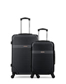 AMERICAN TRAVEL - Lot de 2 - Valises weekend et cabine MEMPHIS