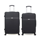 AMERICAN TRAVEL - Lot de 2 - Valises grand format et weekend MEMPHIS