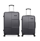 BLUESTAR - LOT DE 2 - Valises grand format et weekend MIAMI
