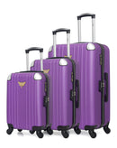 LPB LUGGAGE - Set de 3 Valises AMELIE-A 70 cm 4 Roues