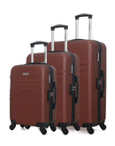 AMERICAN TRAVEL - Set de 3 Valises QUEENS