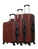 AMERICAN TRAVEL - Set de 3 Valises CHELSEA