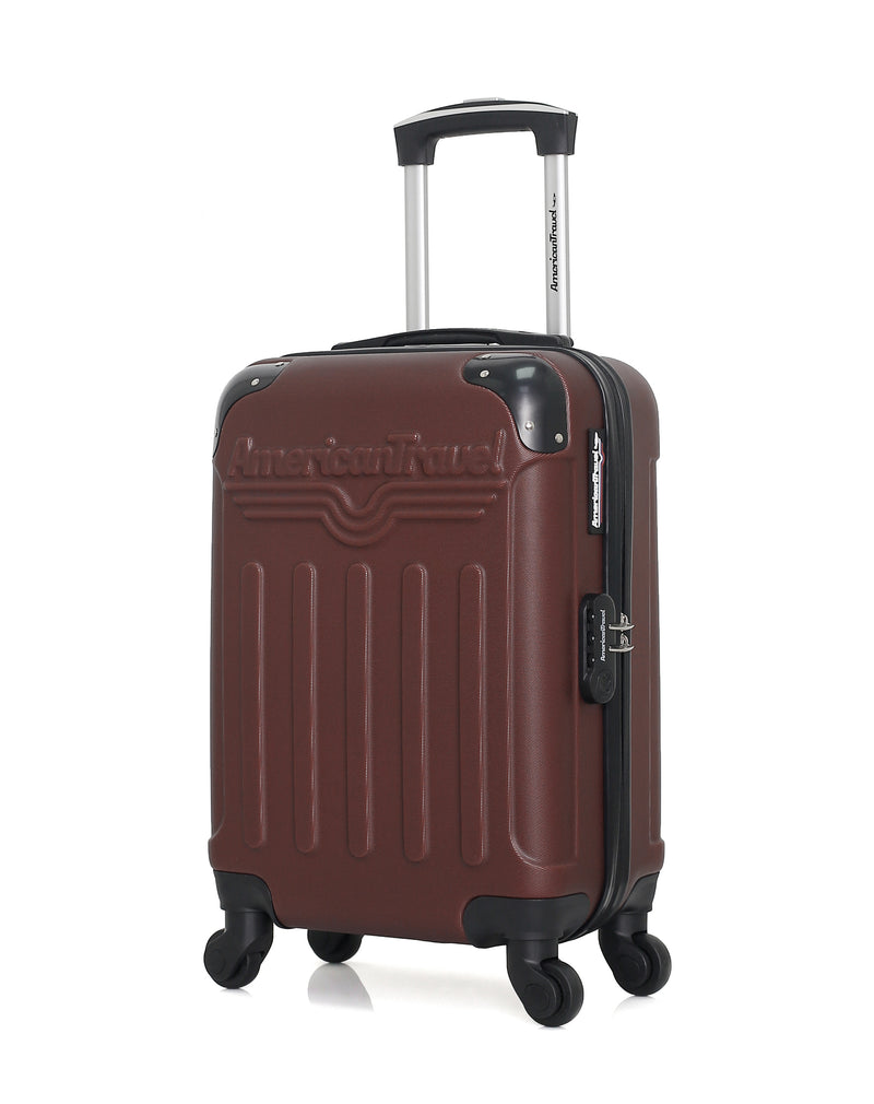 AMERICAN TRAVEL - Valise Cabine XS HARLEM-E 50 cm 4 Roues