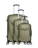 AMERICAN TRAVEL - Set de 3 Valises DC