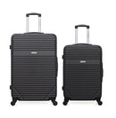 AMERICAN TRAVEL - Lot de 2 - Valises grand format et weekend MEMPHIS