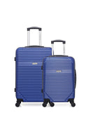 AMERICAN TRAVEL - Lot de 2 - Valises weekend et cabine MEMPHIS