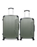 AMERICAN TRAVEL - Lot de 2 - Valises grand format et weekend BUDAPEST