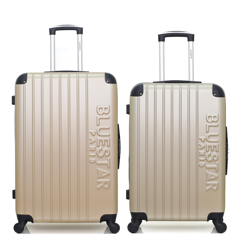 BLUESTAR - Lot de 2 - Valise grand format et valise weekend BUCAREST