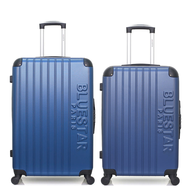 BLUESTAR - Lot de 2 - Valise grand format et valise weekend BUCAREST