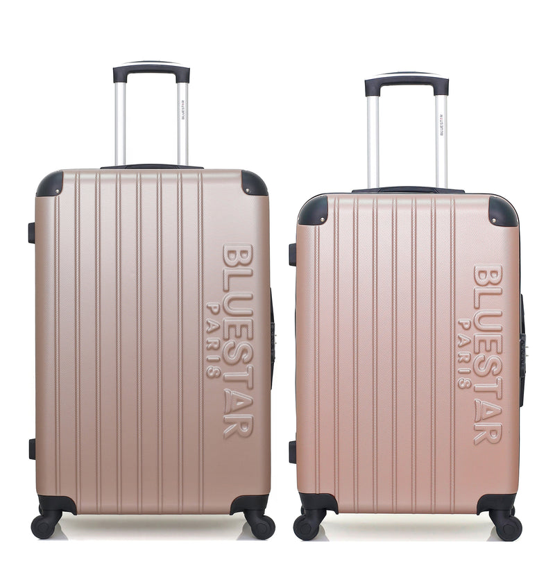 BLUESTAR - Lot de 2 - Valise grand format et valise weekend BUCAREST