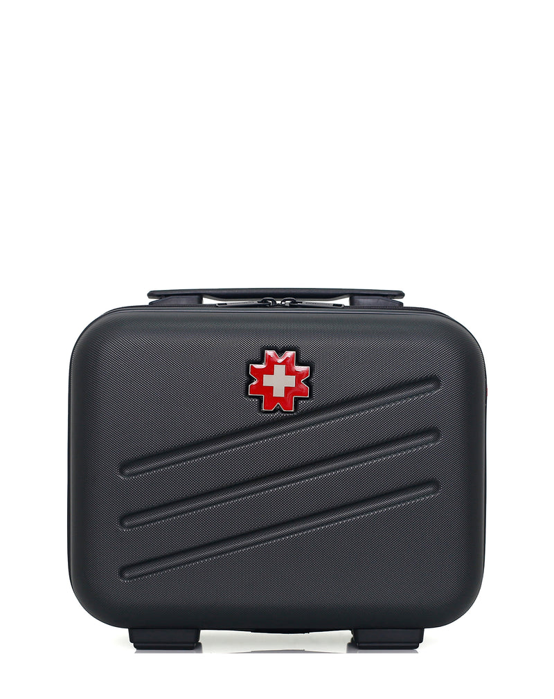 SWISS KOPPER - Lot de 4 - Valises grand format RUTI, weekend RUTI, cabine XXS SPIEZ et vanity ZURICH-K