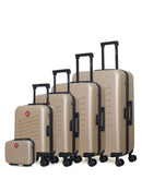 SWISS KOPPER - Set de 5 Valises ZURICH-U