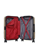 SWISS KOPPER  -  Lot de 4  -  Valises grand format ZURICH , weekend USTER , cabine XXS USTER et vanity SPIEZ-K