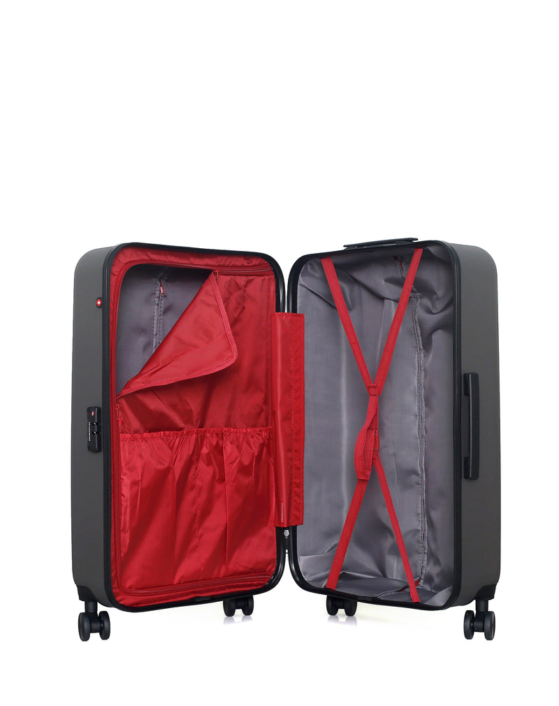 SWISS KOPPER - Set de 5 Valises RUTI-U 75 cm 4 Roues