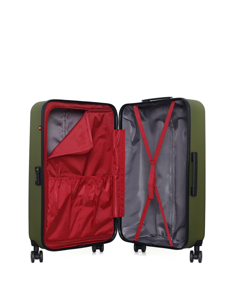 SWISS KOPPER - Set de 5 Valises RUTI-U 75 cm 4 Roues