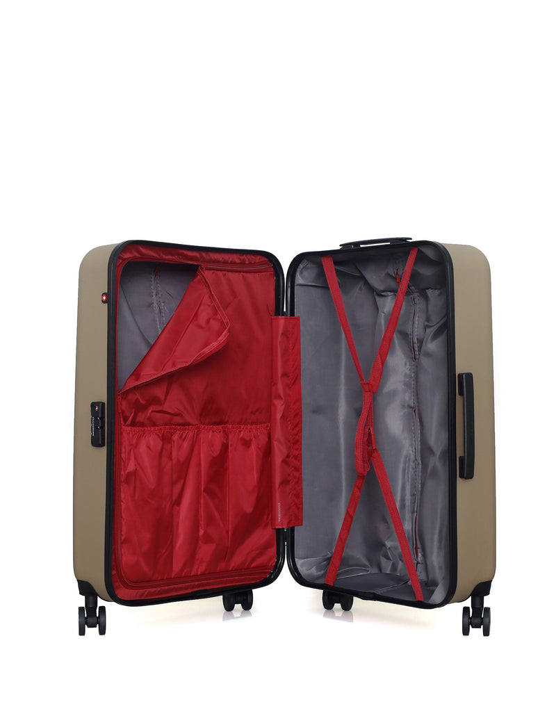 SWISS KOPPER - Set de 5 Valises RUTI-U 75 cm 4 Roues