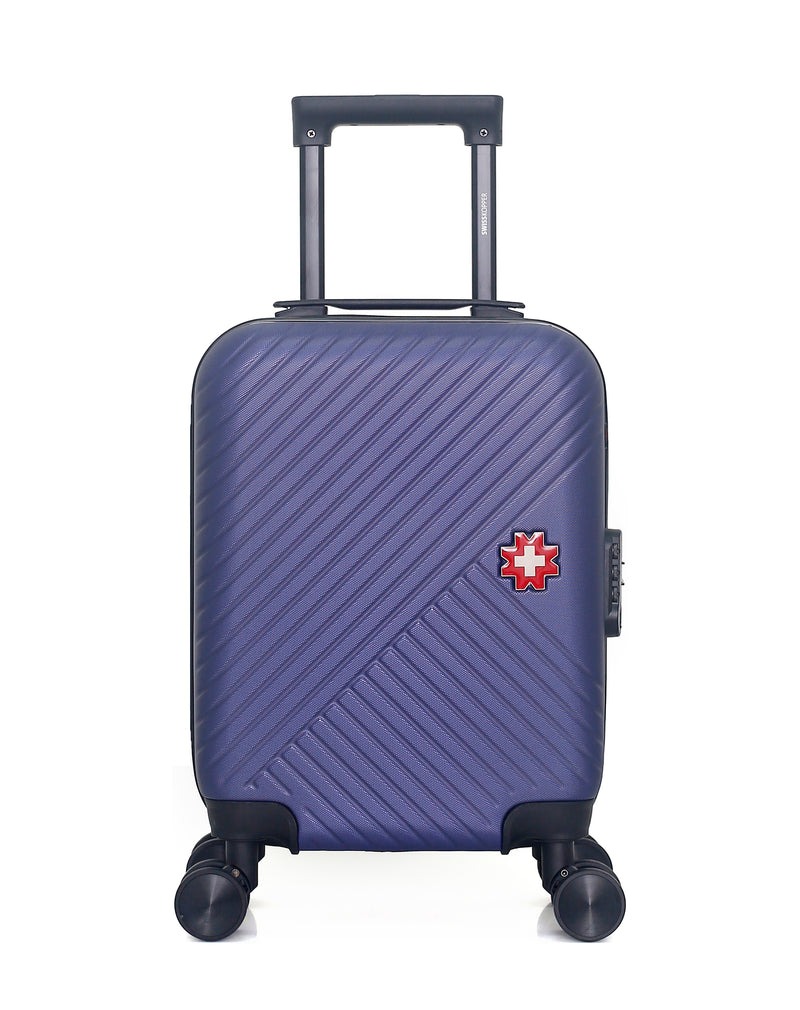 SWISS KOPPER - Lot de 4 - Valises grand format RUTI, weekend RUTI, cabine XXS SPIEZ et vanity ZURICH-K