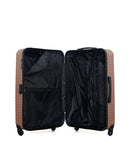 WAVE PARIS - Lot de 2 - Valises grand format et weekend LENA