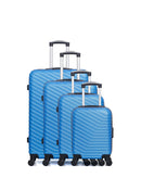 WAVE PARIS - Set de 4 Valises LENA-M