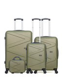 WAVE PARIS - Set de 4 Valises AMAZONE-C