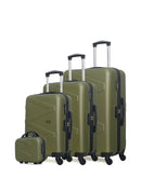 WAVE PARIS - Set de 4 Valises AMAZONE-C