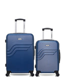 AMERICAN TRAVEL - Lot de 2 - Valises weekend et cabine QUEENS