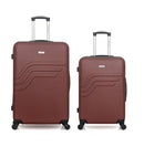 AMERICAN TRAVEL - Lot de 2 - Valises grand format et weekend QUEENS