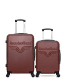 AMERICAN TRAVEL - Lot de 2 - Valises weekend et cabine CHELSEA