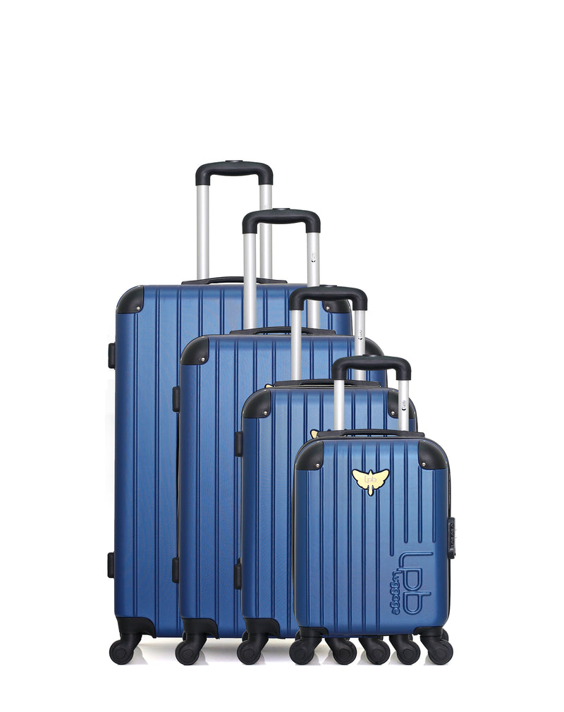 LPB LUGGAGE - Set de 4 Valises MARIANNE-M 75 cm 4 Roues