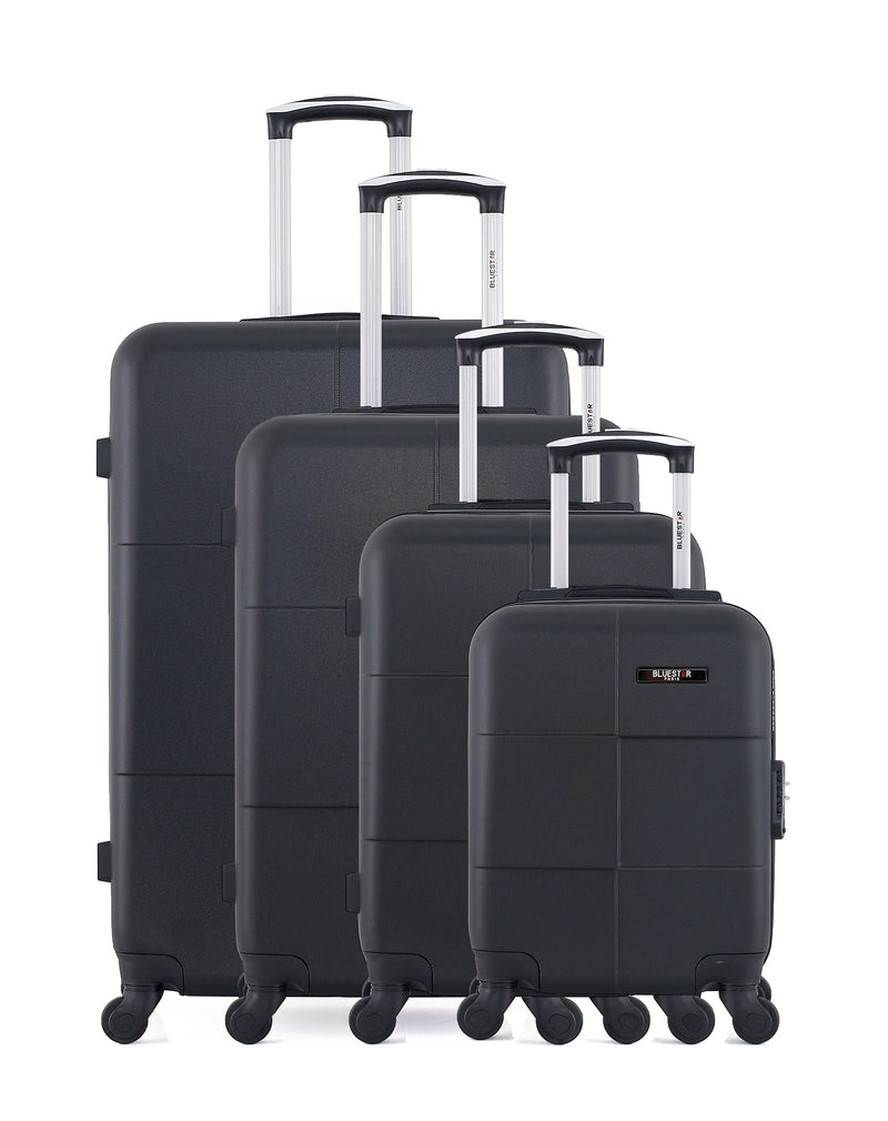 BLUESTAR - Set de 4 Valises MIAMI-M 75 cm 4 Roues