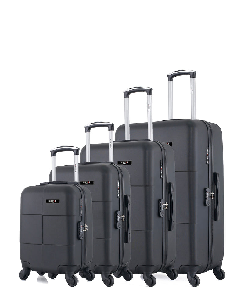 BLUESTAR - Set de 4 Valises MIAMI-M 75 cm 4 Roues