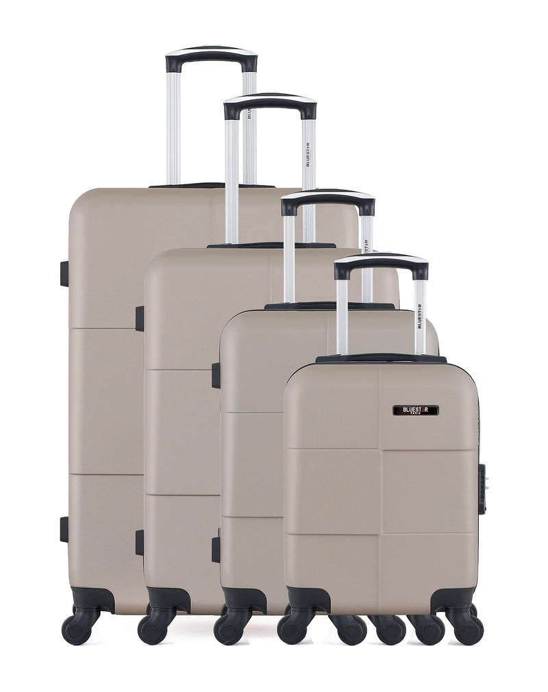 BLUESTAR - Set de 4 Valises MIAMI-M 75 cm 4 Roues