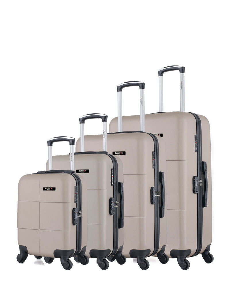 BLUESTAR - Set de 4 Valises MIAMI-M 75 cm 4 Roues