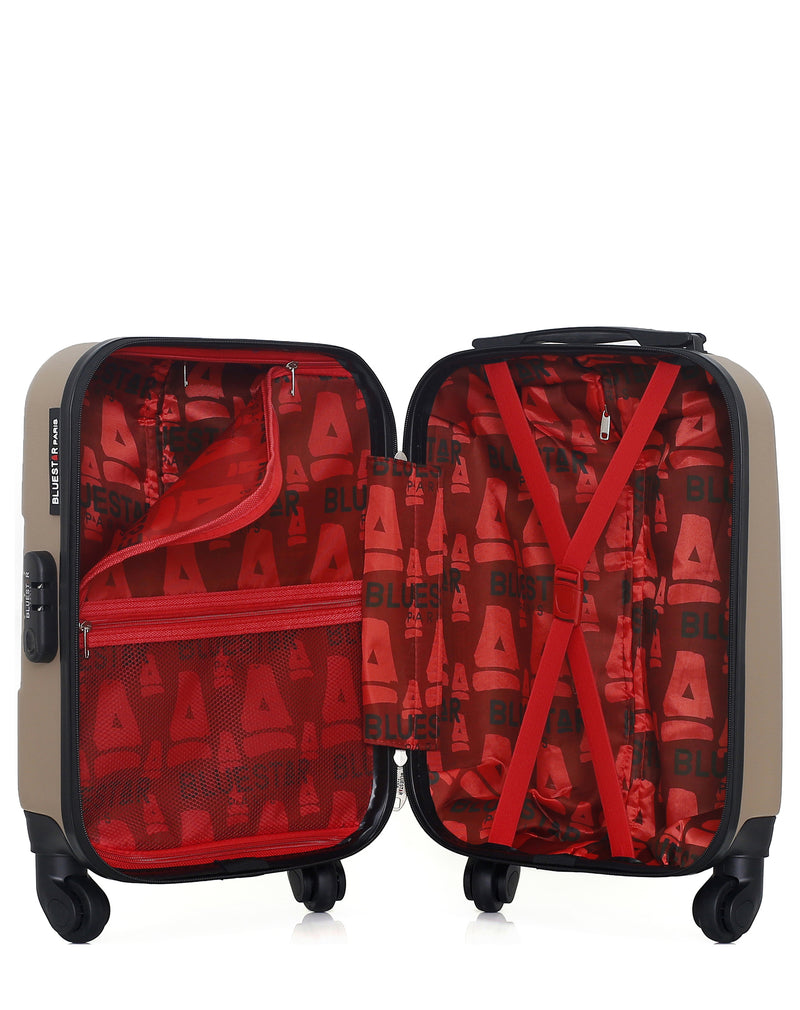 BLUESTAR - Valise Cabine XXS MIAMI 46 cm 4 Roues