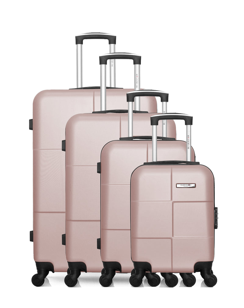 BLUESTAR - Set de 4 Valises MIAMI-M 75 cm 4 Roues