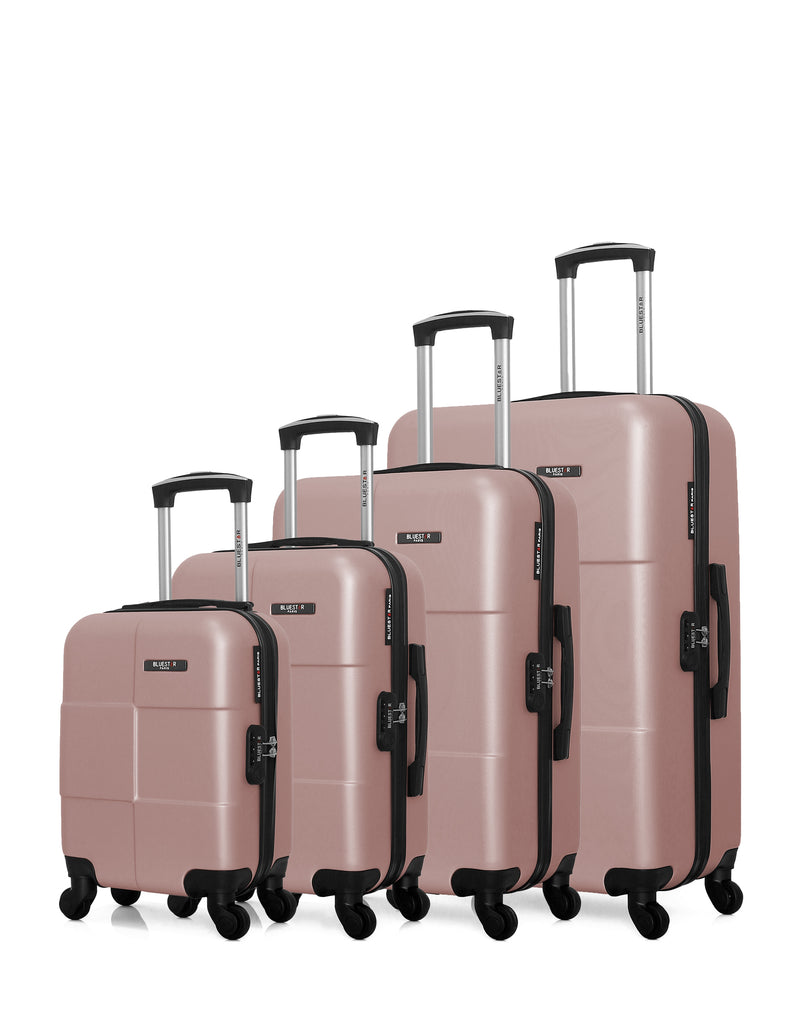BLUESTAR - Set de 4 Valises MIAMI-M 75 cm 4 Roues