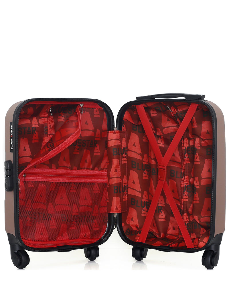BLUESTAR - Valise Cabine XXS MIAMI 46 cm 4 Roues
